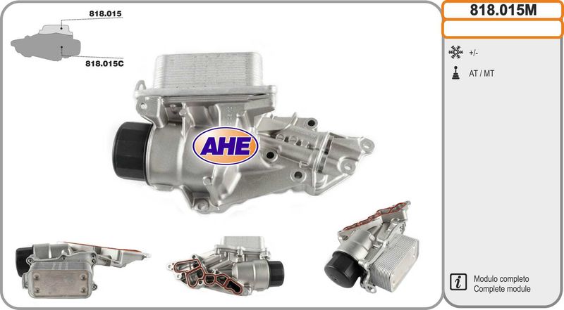 AHE 818.015M – Oil Cooler, Engine Oil