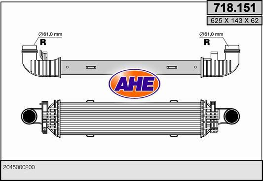 AHE 718.151 – Charge Air Cooler