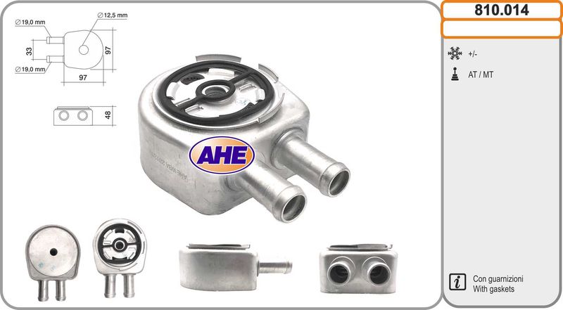 AHE 810.014 – Oil Cooler, Engine Oil