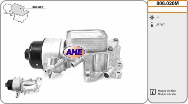 AHE 806.020M – Oil Cooler, Engine Oil