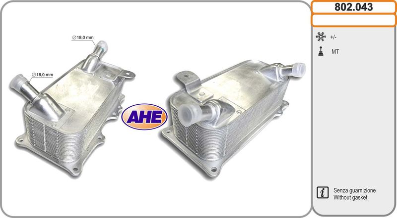 AHE 802.043 – Oil Cooler, Engine Oil