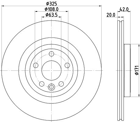 BORG and BECK BBD5471 – Brake Disc