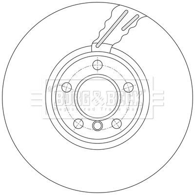 BORG and BECK BBD7003S – Brake Disc