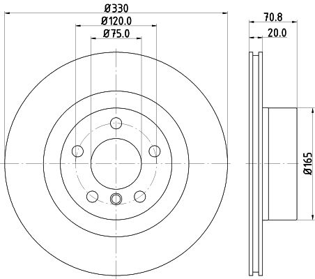 BORG & BECK BBD5300 – Brake Disc