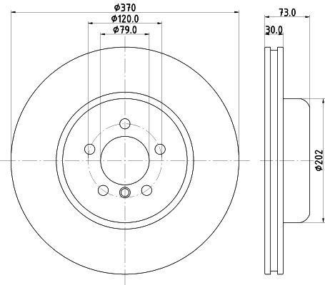 BORG and BECK BBD7013S – Brake Disc