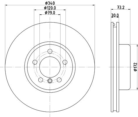 BORG and BECK BBD7011S – Brake Disc