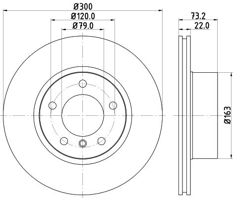 BORG and BECK BBD5264 – Brake Disc