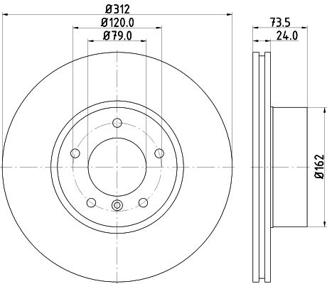 ABAKUS 231-03-090 – Brake Disc