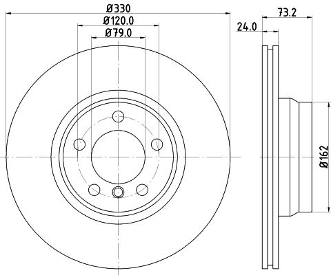 BORG and BECK BBD6010S – Brake Disc