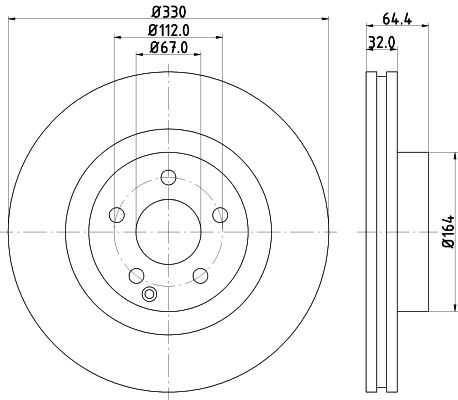 BORG & BECK BBD5765S – Brake Disc