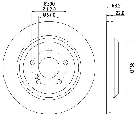 BORG and BECK BBD4353 – Brake Disc