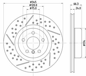 BORG & BECK BBD7008S – Brake Disc