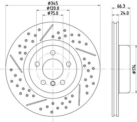 BORG & BECK BBD7008S – Brake Disc