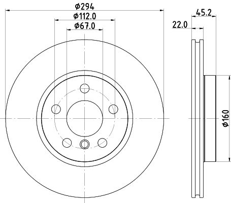 BORG & BECK BBD5365 – Brake Disc