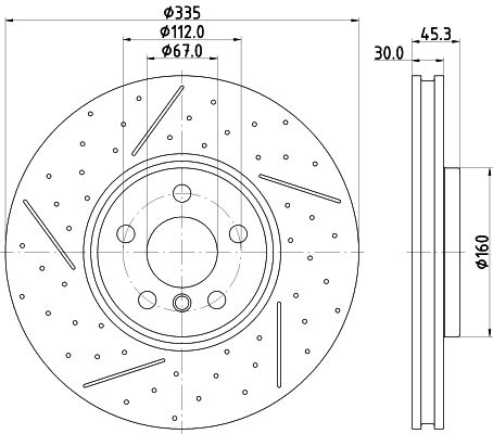 BORG and BECK BBD6232S – Brake Disc