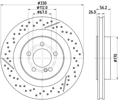 BORG & BECK BBD5496 – Brake Disc