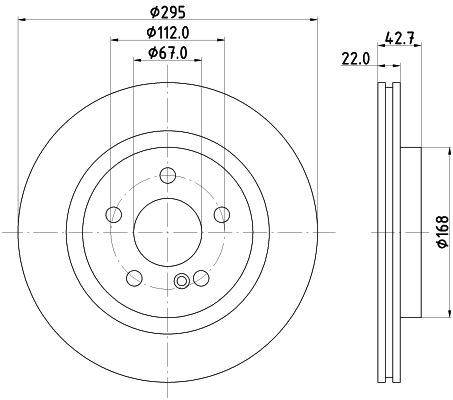 BORG and BECK BBD5459 – Brake Disc