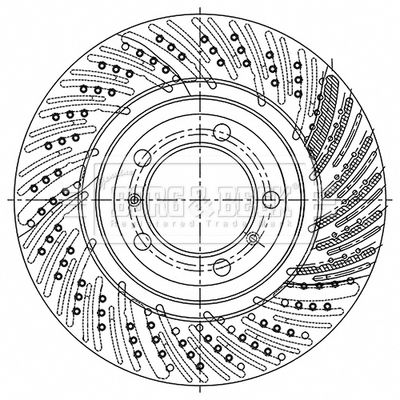 BORG and BECK BBD6207S – Brake Disc