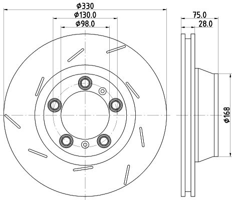 BORG & BECK BBD6161S – Brake Disc