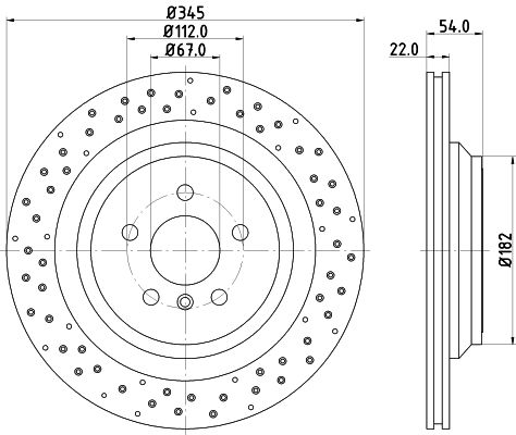 BORG and BECK BBD6139S – Brake Disc