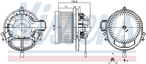 NISSENS 87431 – Interior Blower