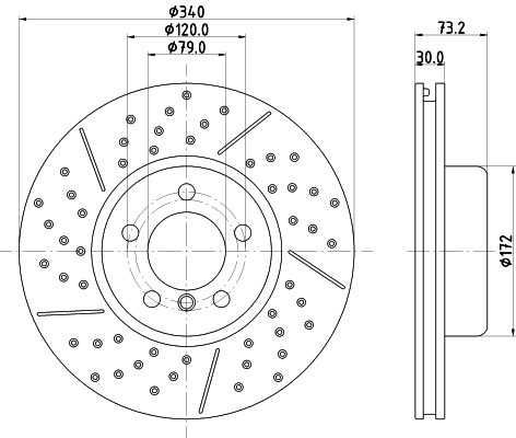 BORG & BECK BBD7012S – Brake Disc