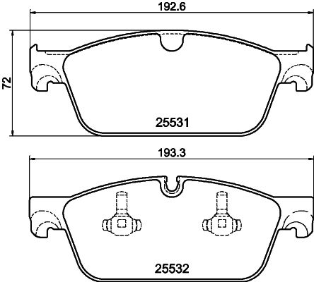 ABS 37972 – Brake Pad Set, Disc Brake