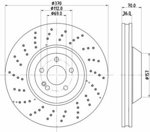 BORG & BECK BBD6212S – Brake Disc