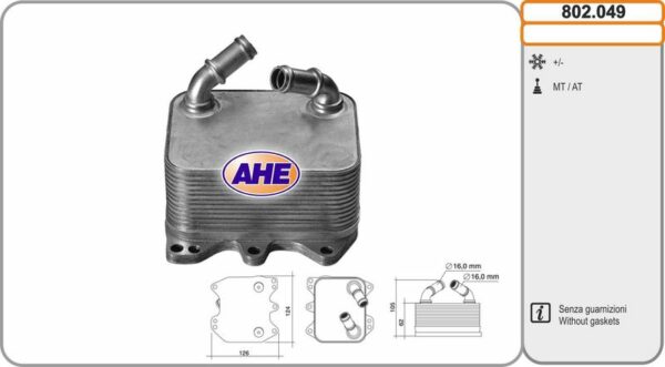 AHE 802.049 – Oil Cooler, Engine Oil