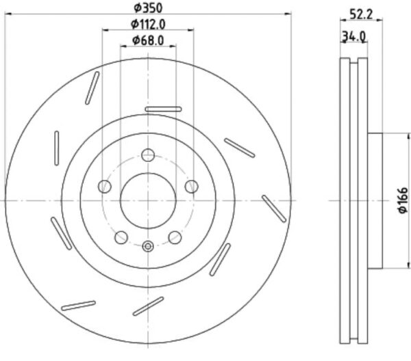 BORG & BECK BBD6198S – Brake Disc