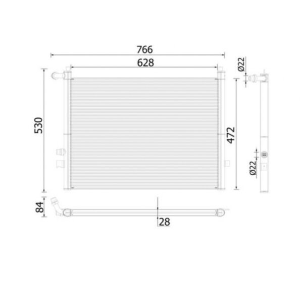 MAHLE CR 936 000P – Radiator Auxiliary, Engine Cooling