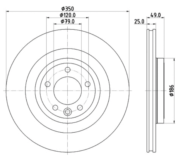 BORG & BECK BBD6108S – Brake Disc