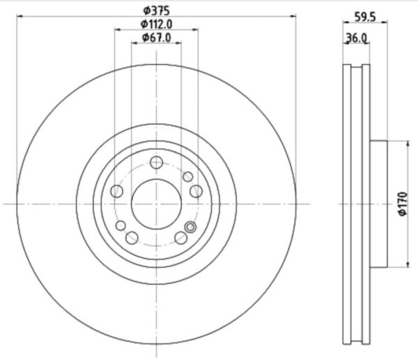 BORG & BECK BBD6287S – Brake Disc