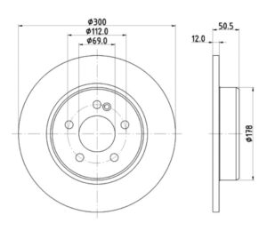 BORG & BECK BBD7019S – Brake Disc