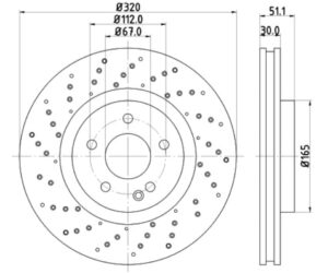 BORG & BECK BBD5355 – Brake Disc