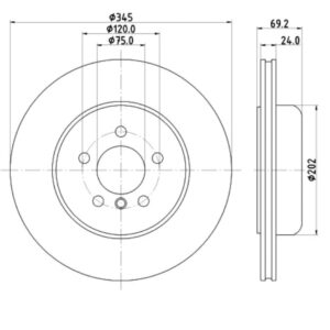 BORG & BECK BBD7006S – Brake Disc