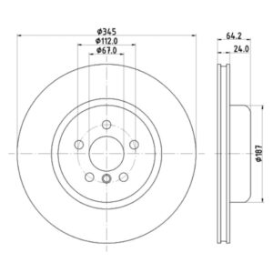 BORG & BECK BBD7029S – Brake Disc