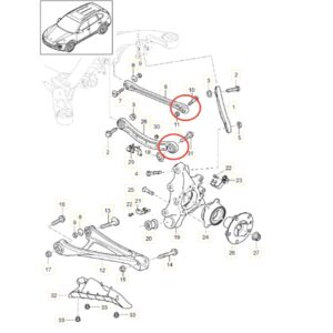 GSP 516121 – Bush, Control Arm Mounting