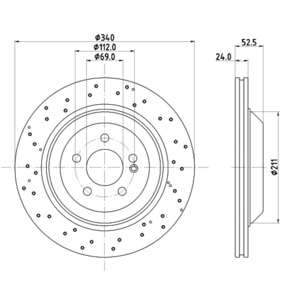 BOSCH 0 986 479 H40 – Brake Disc