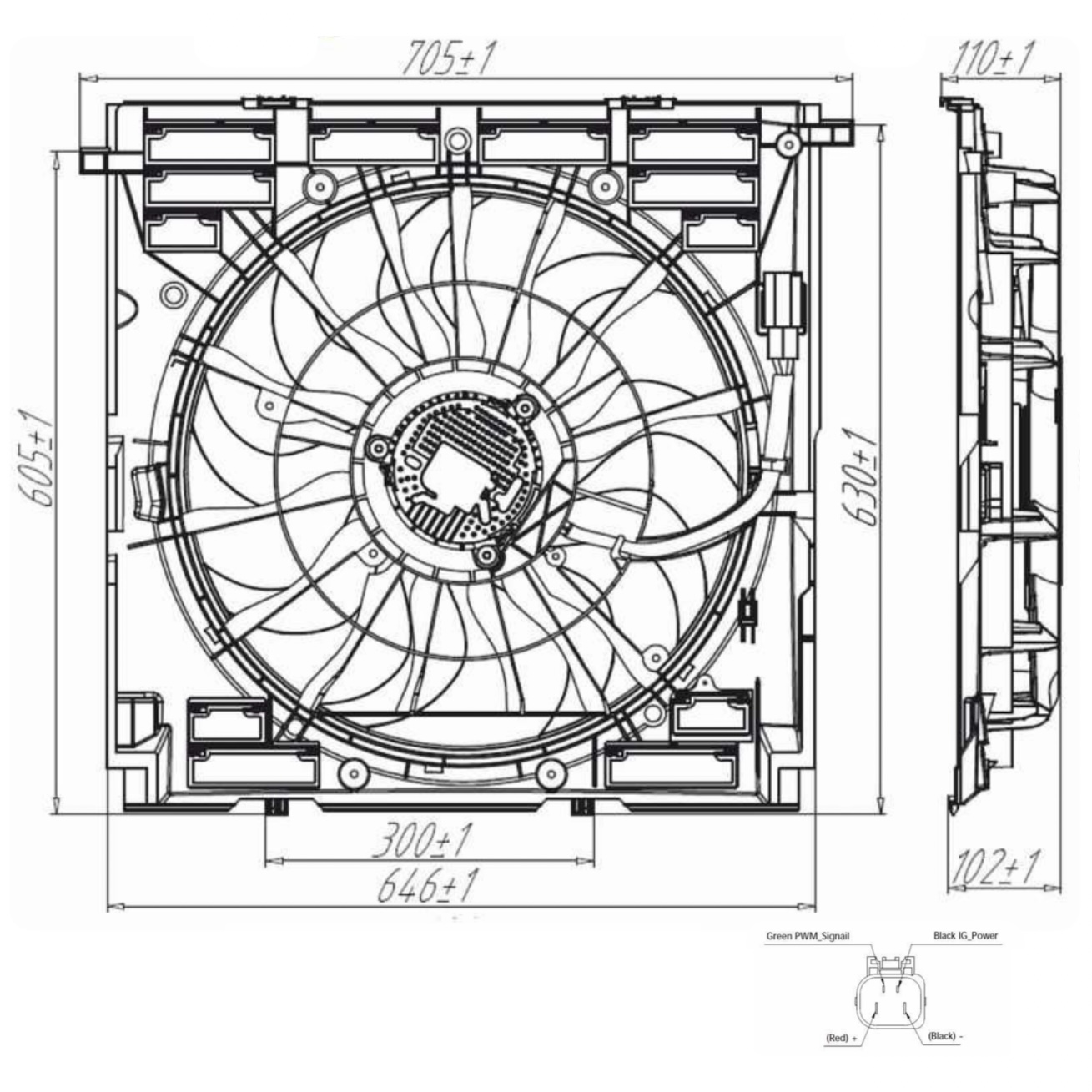 AHE 304.069 – Fan, engine cooling