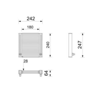 MAHLE CR 2799 000P – Radiator Auxiliary, Engine Cooling