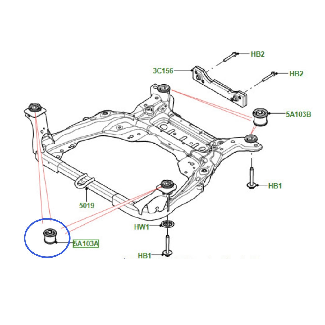 BORG & BECK BSK8053 – Mounting, axle bracket