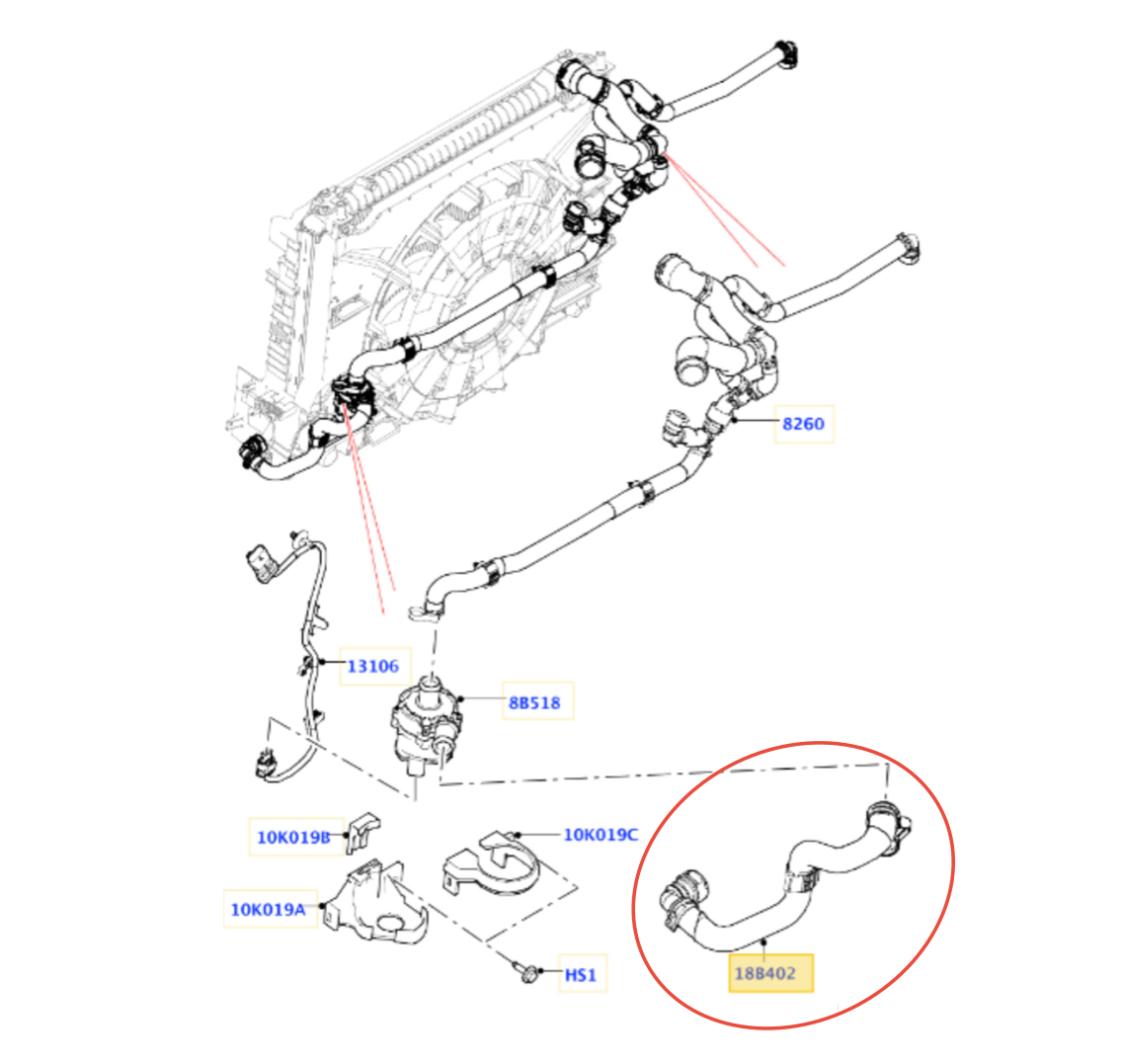 FLT 091796.LR – Radiator Hose