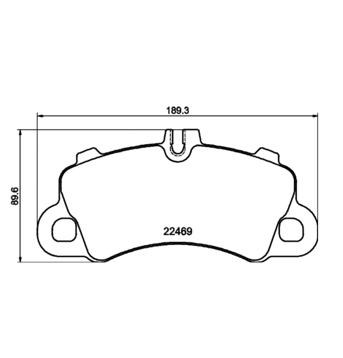 DYF 1311219200 – Brake Pad Set, Disc Brake