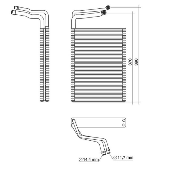 AHE 54883 | Evaporator, Air Conditioning