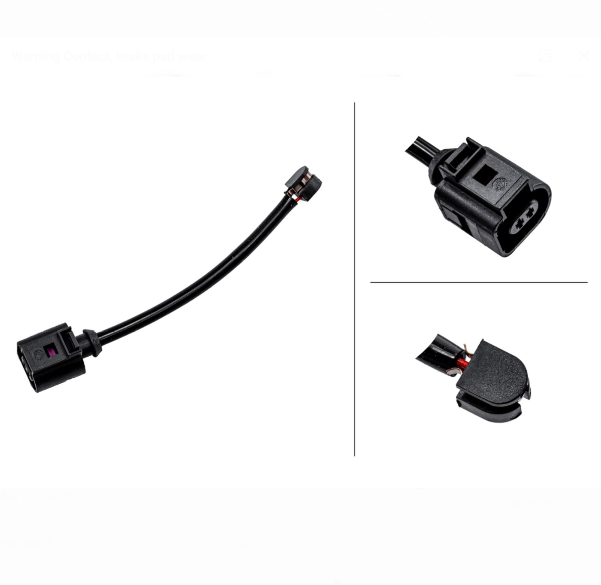 KAMOKA 105098 | Warning Contact, Brake Pad Wear