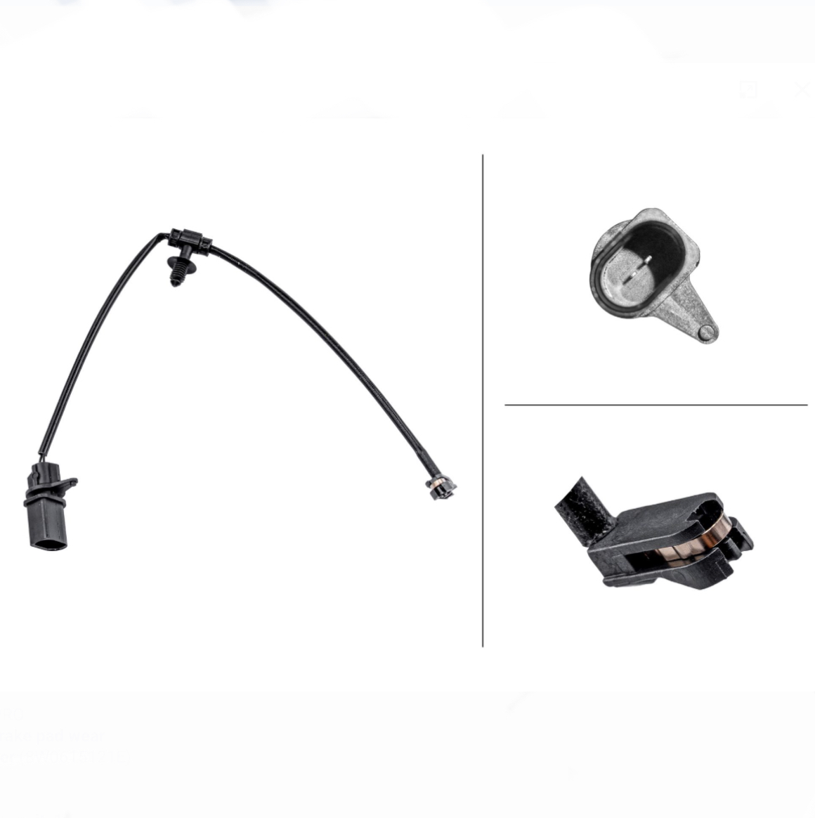 TOPRAN 117 345 | Warning Contact, Brake Pad Wear