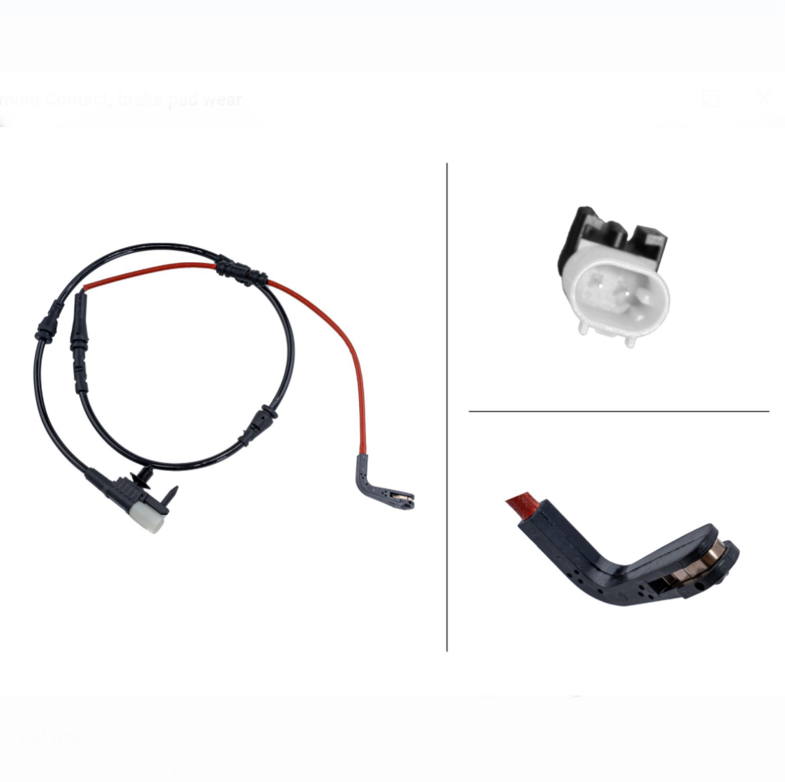 BORG & BECK BWL3118 | Warning Contact, Brake Pad Wear