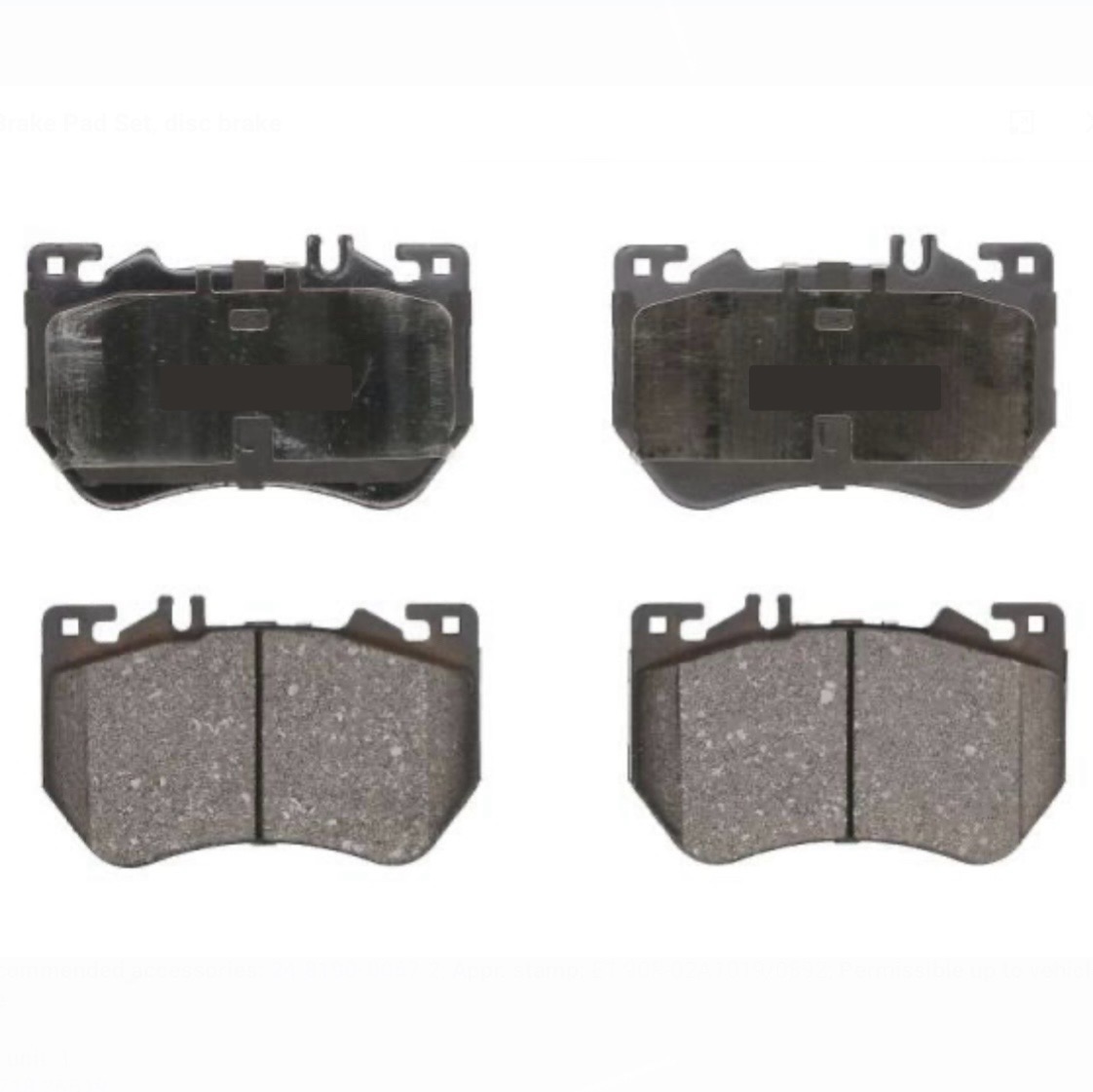 ABE C1M080ABE | Brake Pad Set, Disc Brake