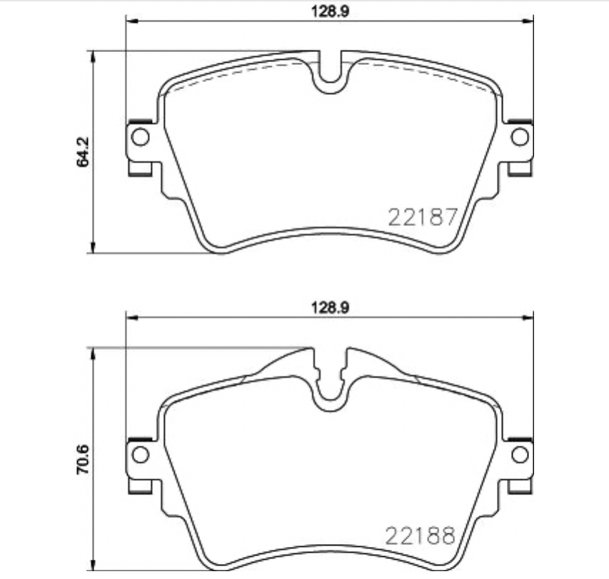 KAMOKA JQ101363 | Brake Pad Set, Disc Brake
